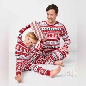 Little Sleepies Festive Fair Isle Men's Pajama Top